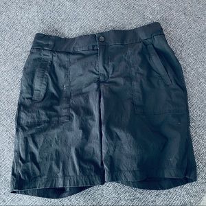 Athleta Black Hiking Shorts